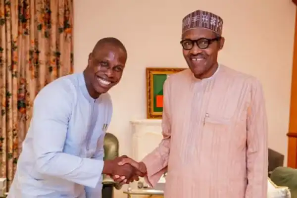 President Buhari Receives Obasanjo